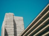 Bright modern office building exterior