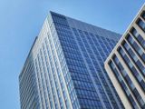 Bright modern office building exterior