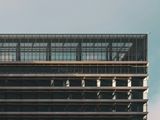 Bright modern office building exterior