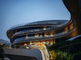 Bright modern office building exterior