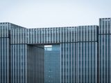 Bright modern office building exterior