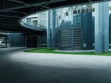 Bright modern office building exterior