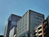 Bright modern office building exterior