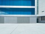 Bright modern office building exterior