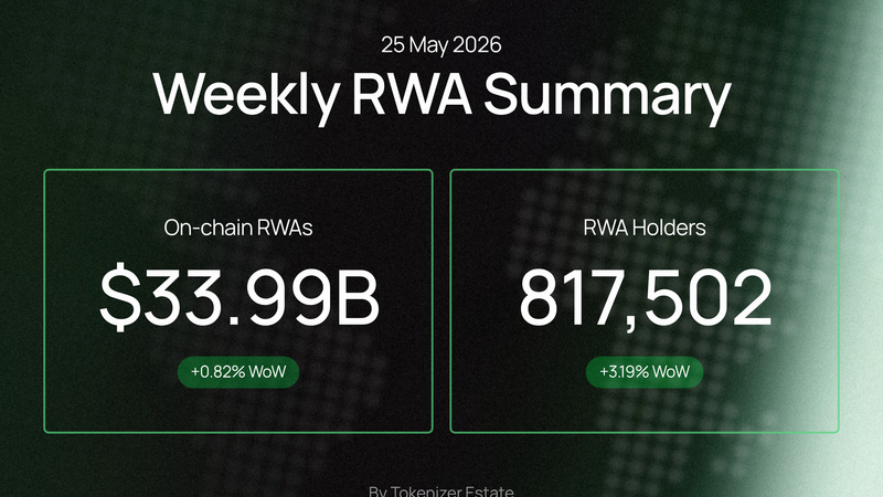 Weekly RWA Summary — 25 May 2026