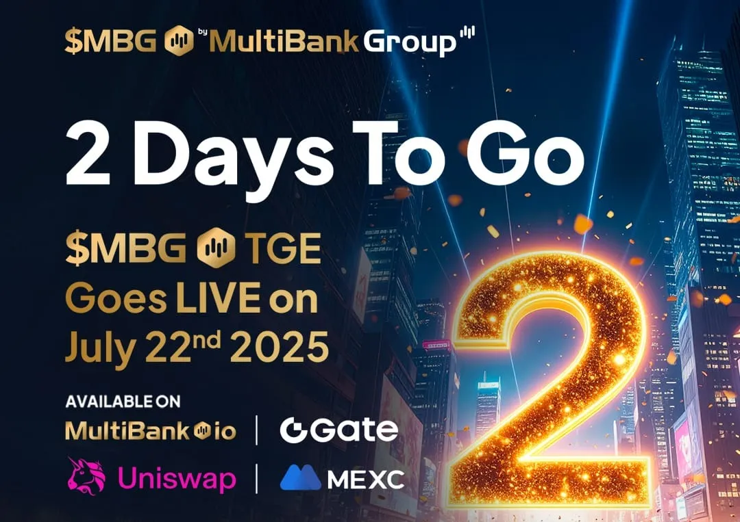 MultiBank $MBG Listings Confirmed for July 22