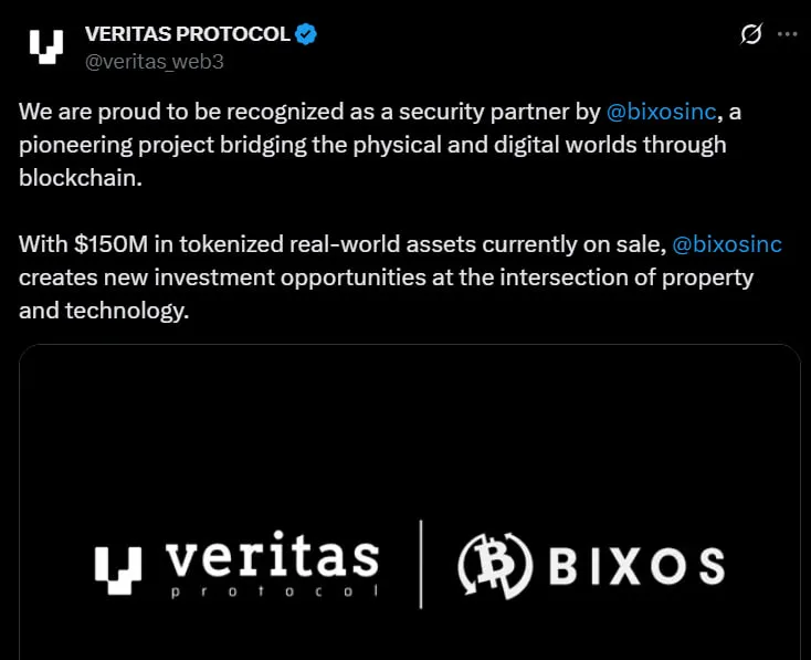 Veritas, Bixos Seal Security Pact